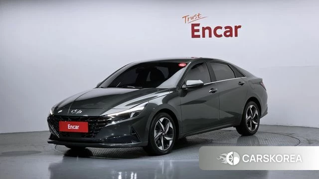 Hyundai Avante (CN7) 2021 Серый из Кореи