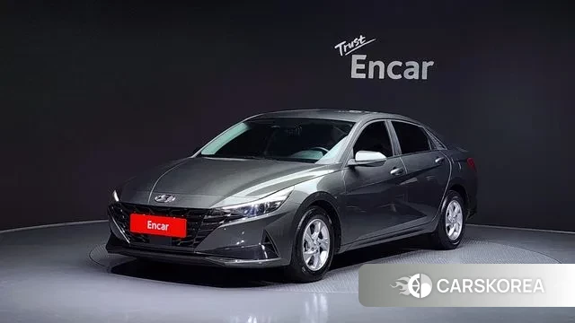 Hyundai Avante (CN7) 2021 Серый из Кореи