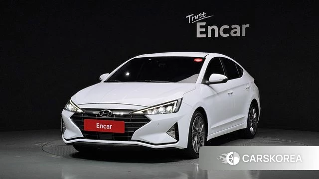 Hyundai The New Avante AD 2019 Белый из Кореи