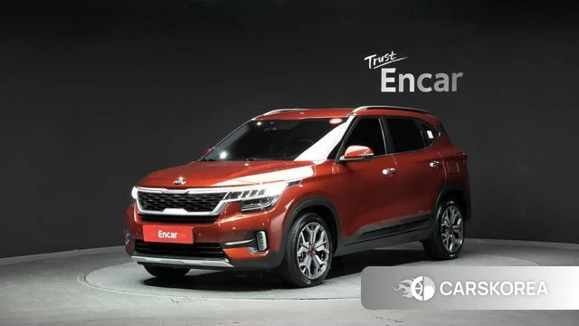 Kia Seltos 2019 Оранжевый из Кореи