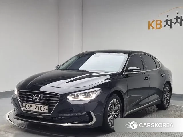 Hyundai Grandeur IG Hybrid 2018 Черный из Кореи