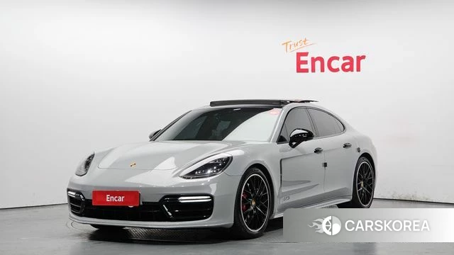 Porsche Panamera (971) 2019 Серебристо-серый из Кореи