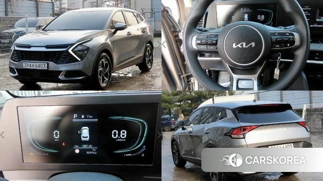 Kia Sportage 5th Generation 2022 Серый из Кореи