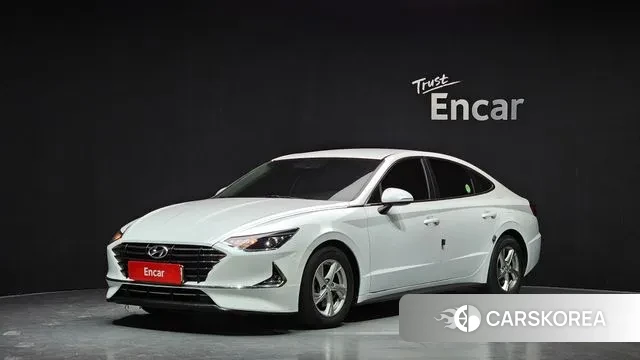 Hyundai Sonata (DN8) 2019 Белый из Кореи