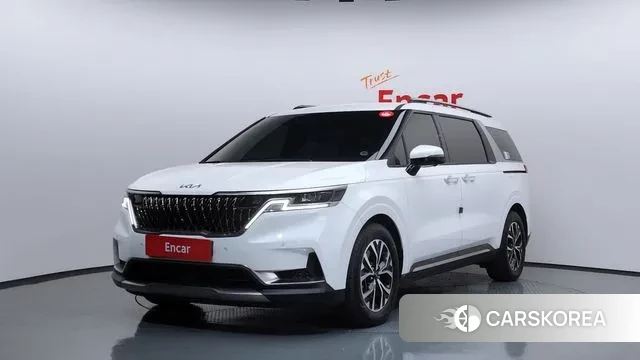 Kia Carnival 4th generation 2021 Белый из Кореи