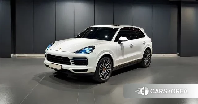 Porsche Cayenne (PO536) 2020 Белый из Кореи