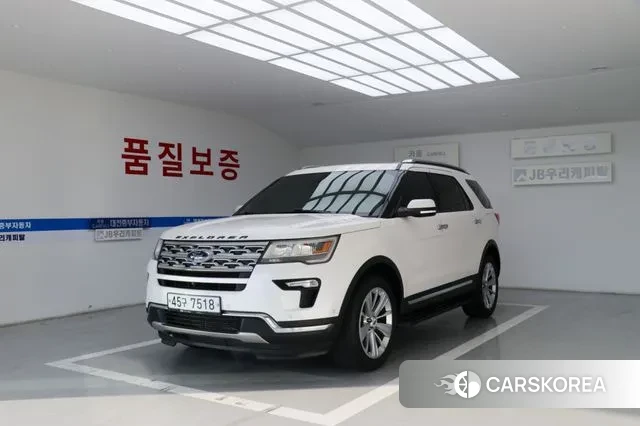 Ford Explorer 2018 Белый из Кореи