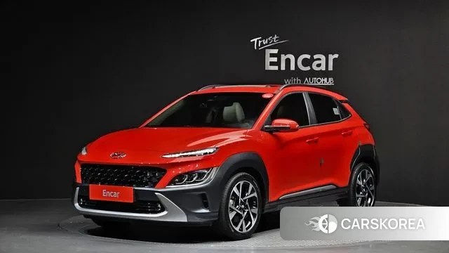 Hyundai The New Kona 2021 Красный из Кореи