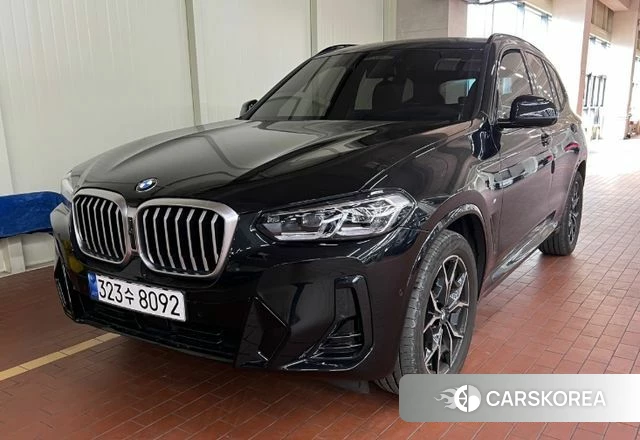 BMW X3 (G01) 2024 Черный из Кореи