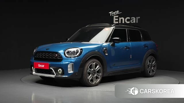 Mini Cooper S Countryman 2022 Синий из Кореи
