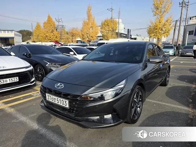 Hyundai Avante (CN7) 2022 Серый из Кореи