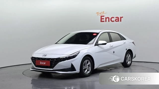 Hyundai Avante (CN7) 2020 Белый из Кореи