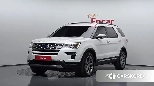 Ford Explorer 2018 Белый из Кореи