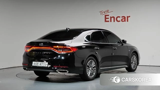 Hyundai Grandeur IG Hybrid 2018 Черный из Кореи