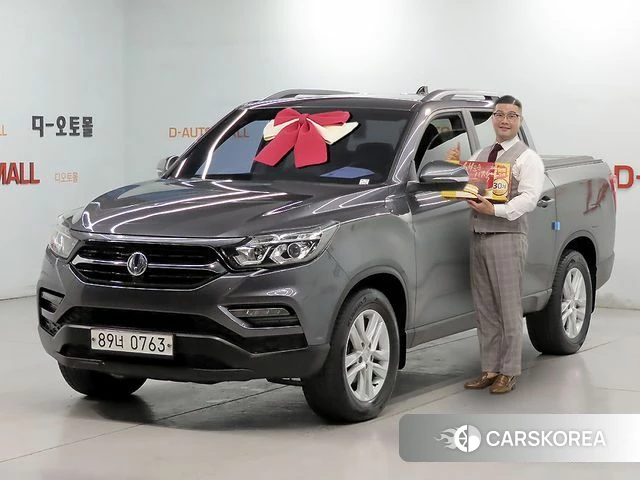 Ssangyong Rexton Sports 2020 Серый из Кореи