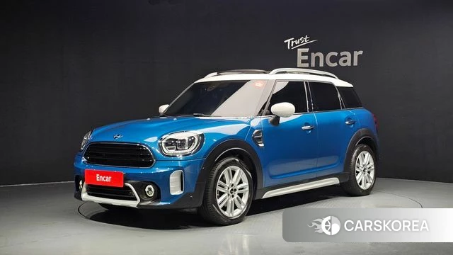 Mini Cooper Countryman 2021 Синий из Кореи