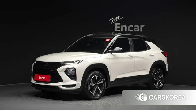 Chevrolet (GM Daewoo) Trailblazer 2021 Белый из Кореи