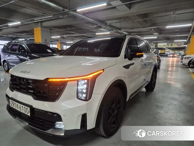 Kia The New Sorento 4th Generation 2023 Белый из Кореи