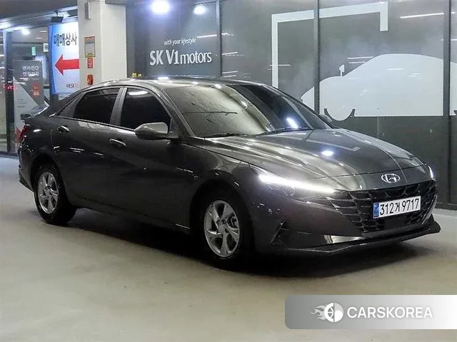 Hyundai Avante (CN7) 2021 Серый из Кореи