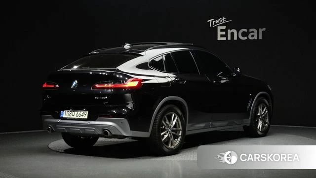 BMW X4 (G02) 2021 Черный из Кореи