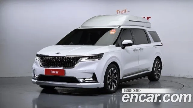 Kia Carnival 4th generation 2021 Белый из Кореи
