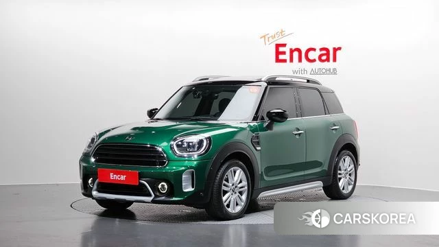 Mini Cooper Countryman 2022 Зеленый из Кореи