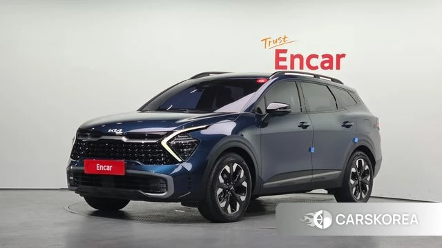 Kia Sportage 5th Generation 2021 Синий из Кореи
