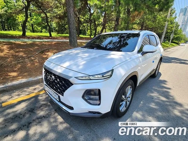 Hyundai Santa Fe TM 2018 Белый из Кореи