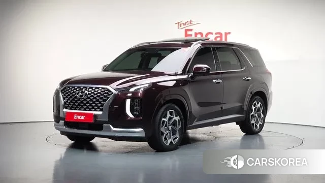 Hyundai Palisade 2021 Красный из Кореи