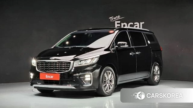Kia The New Carnival 2018 Черный из Кореи