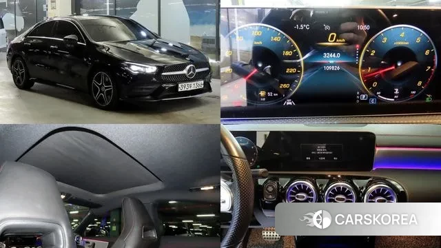 Mercedes-Benz CLA-Class C118 2020 Черный из Кореи