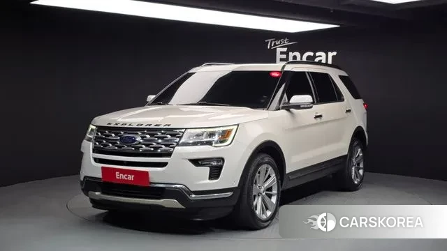 Ford Explorer 2018 Белый из Кореи