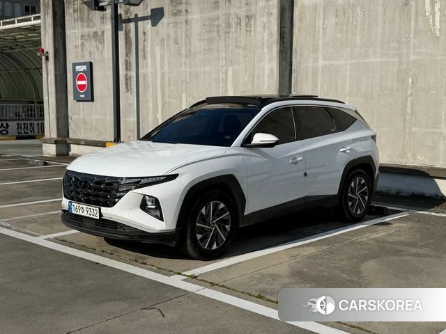 Hyundai Tucson (NX4) 2022 Белый из Кореи