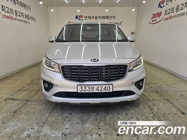 Kia The New Carnival 2018 Серебряный из Кореи