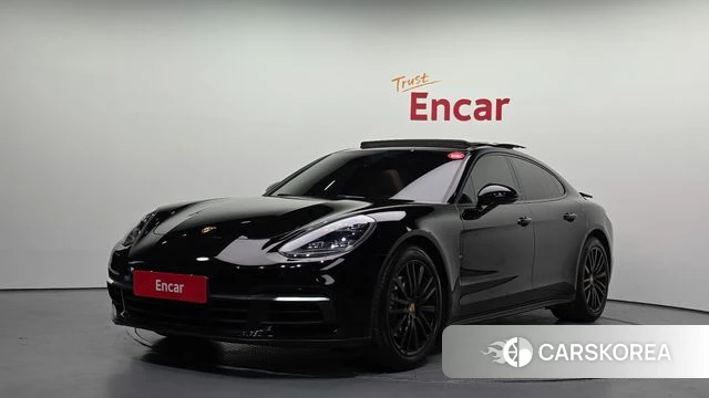 Porsche Panamera (971) 2018 Черный из Кореи
