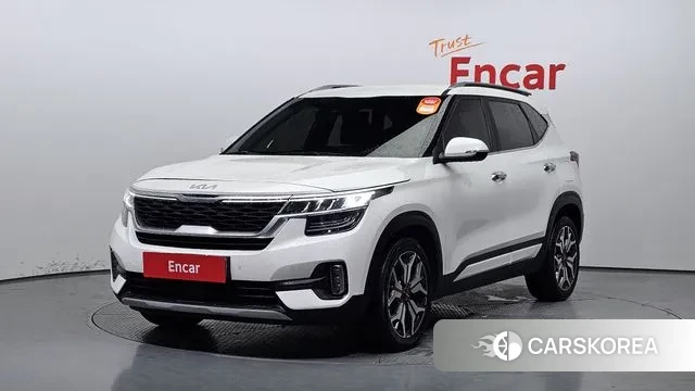 Kia Seltos 2021 Белый из Кореи