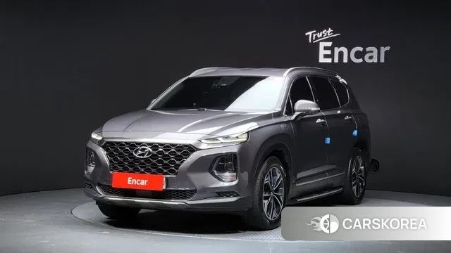 Hyundai Santa Fe TM 2018 Серый из Кореи