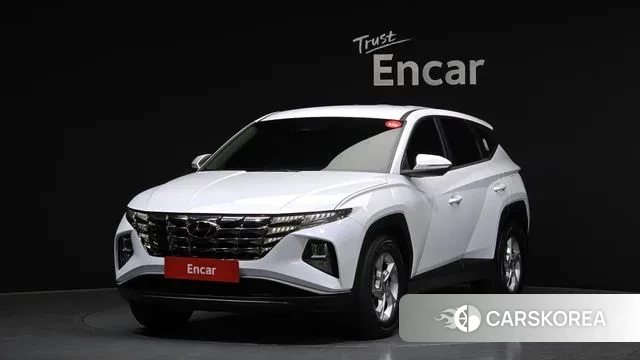 Hyundai Tucson (NX4) 2021 Белый из Кореи