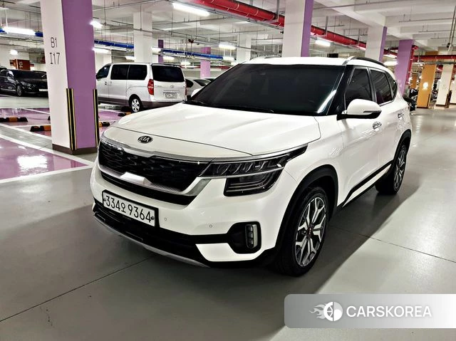 Kia Seltos 2020 Белый из Кореи