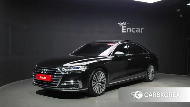 Audi A8 (D5) 2021 Черный из Кореи