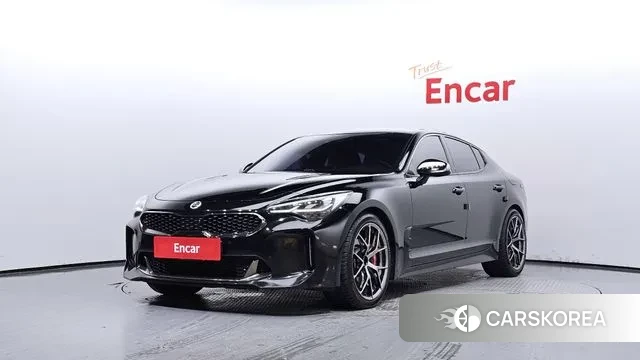 Kia Stinger 2018 Черный из Кореи