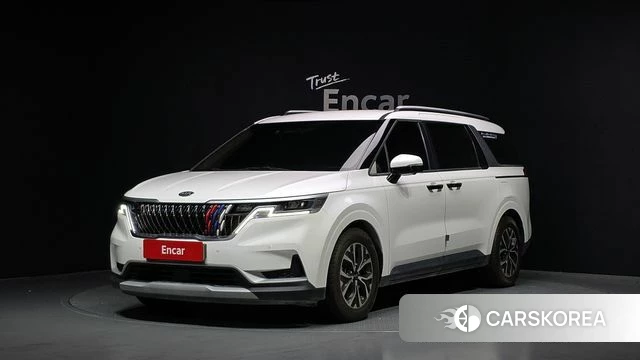 Kia Carnival 4th generation 2021 Белый из Кореи