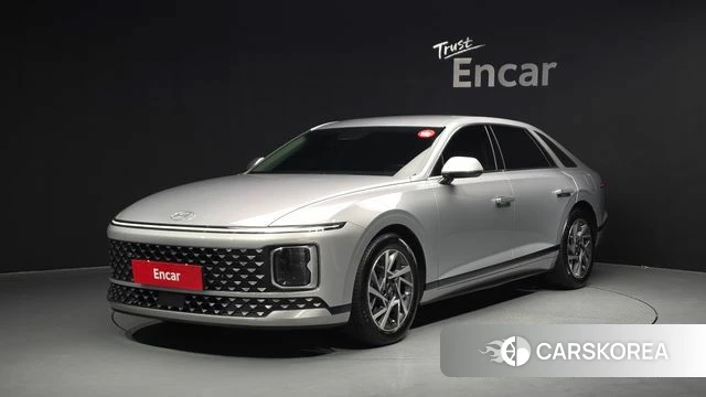 Hyundai Grandeur (GN7) 2022 Серебристо-серый из Кореи