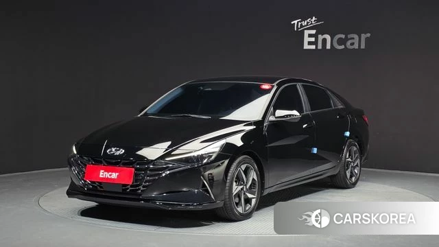 Hyundai Avante (CN7) 2020 Черный из Кореи