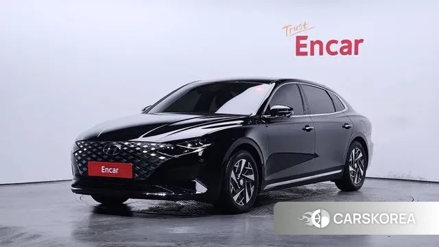 Hyundai The New Grandeur IG Hybrid 2022 Черный из Кореи