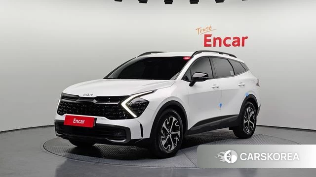 Kia Sportage 5th Generation Hybrid 2022 Белый из Кореи