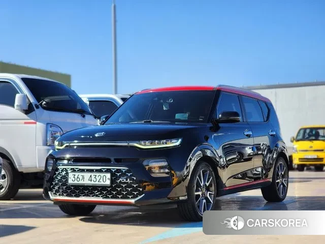 Kia Soul Booster 2019 Черный двухцветный из Кореи