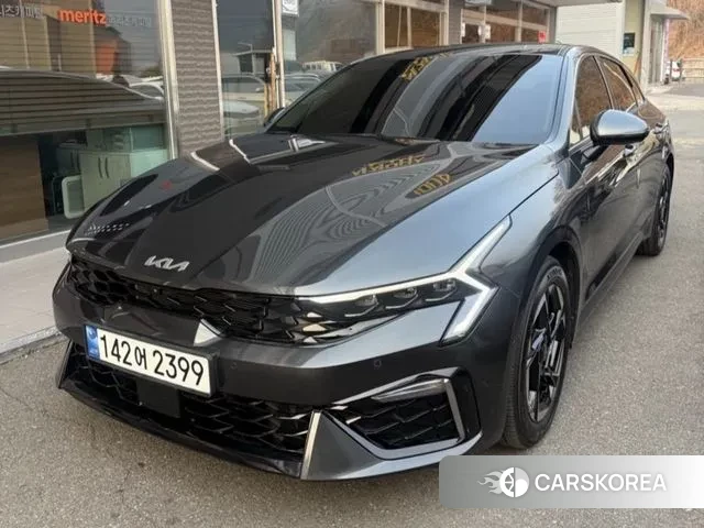 Kia The New K5 3rd generation 2024 Серый из Кореи