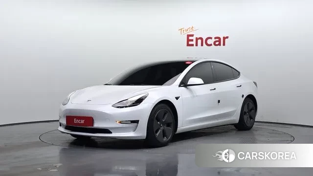 Tesla Model 3 2022 Белый из Кореи