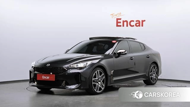Kia Stinger 2018 Серый из Кореи